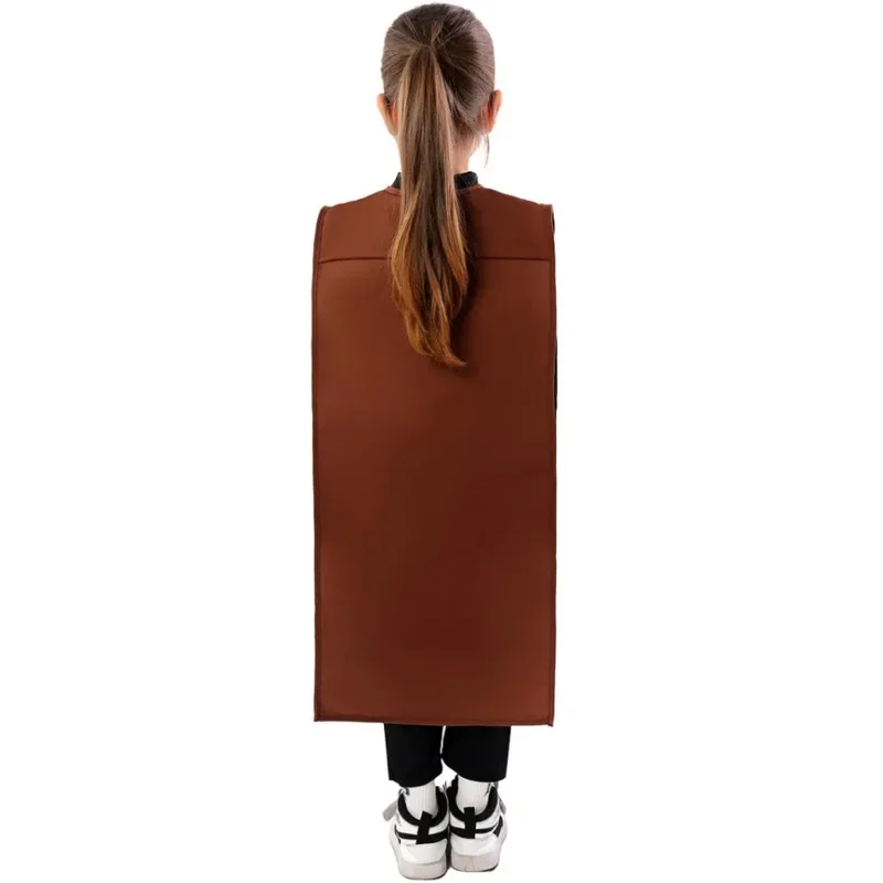 Movie Chocolate Factory Cosplay Costume Children Black Jumpsuit Coat Kids Chocolate Voucher Role Play Uniform Halloween Party