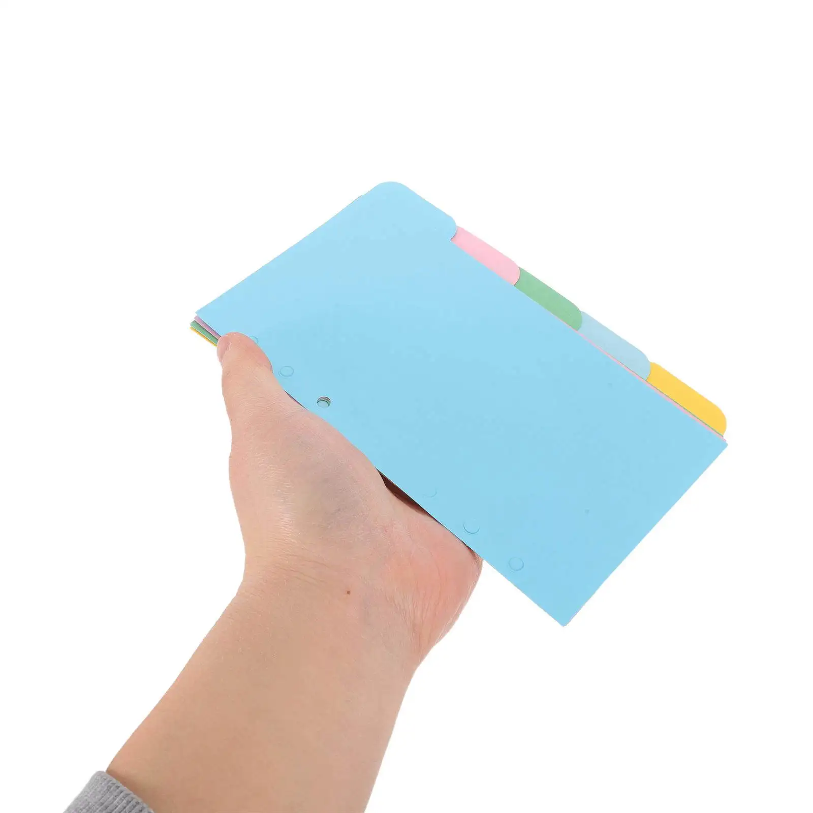 

6 комплектов разделителей для блокнотов А6, разделители для скрапбукинга, картонные индексные разделители для планировщиков, учебы и офиса