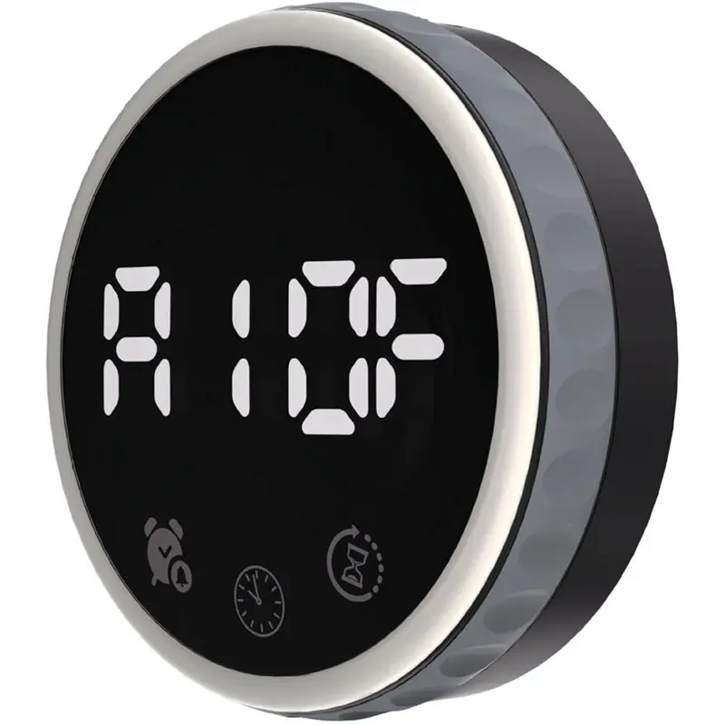 【THANKSGIVING DAY】Circular Magnetic Rotating Timer Management 7 Color Marquee Kitchen Baking Alarm Student Time
