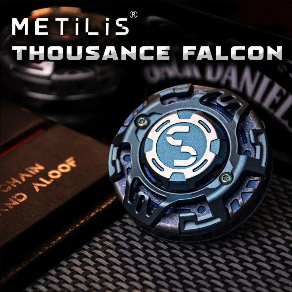 METILIS Thousance Falcon Fidget Spinner Oryginalne Projekty Gadżety Redukujące Lęk Spinner do Fidgetowania Akcesoria na Biurko