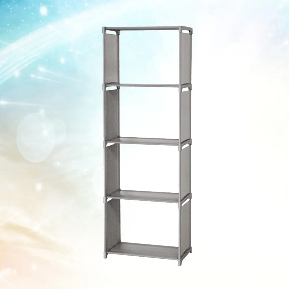 Eco friendly PP Non woven Fabric Bookshelf Storage Rack Modern Design Large Capacity ganizer for Letters Mail Books Papers