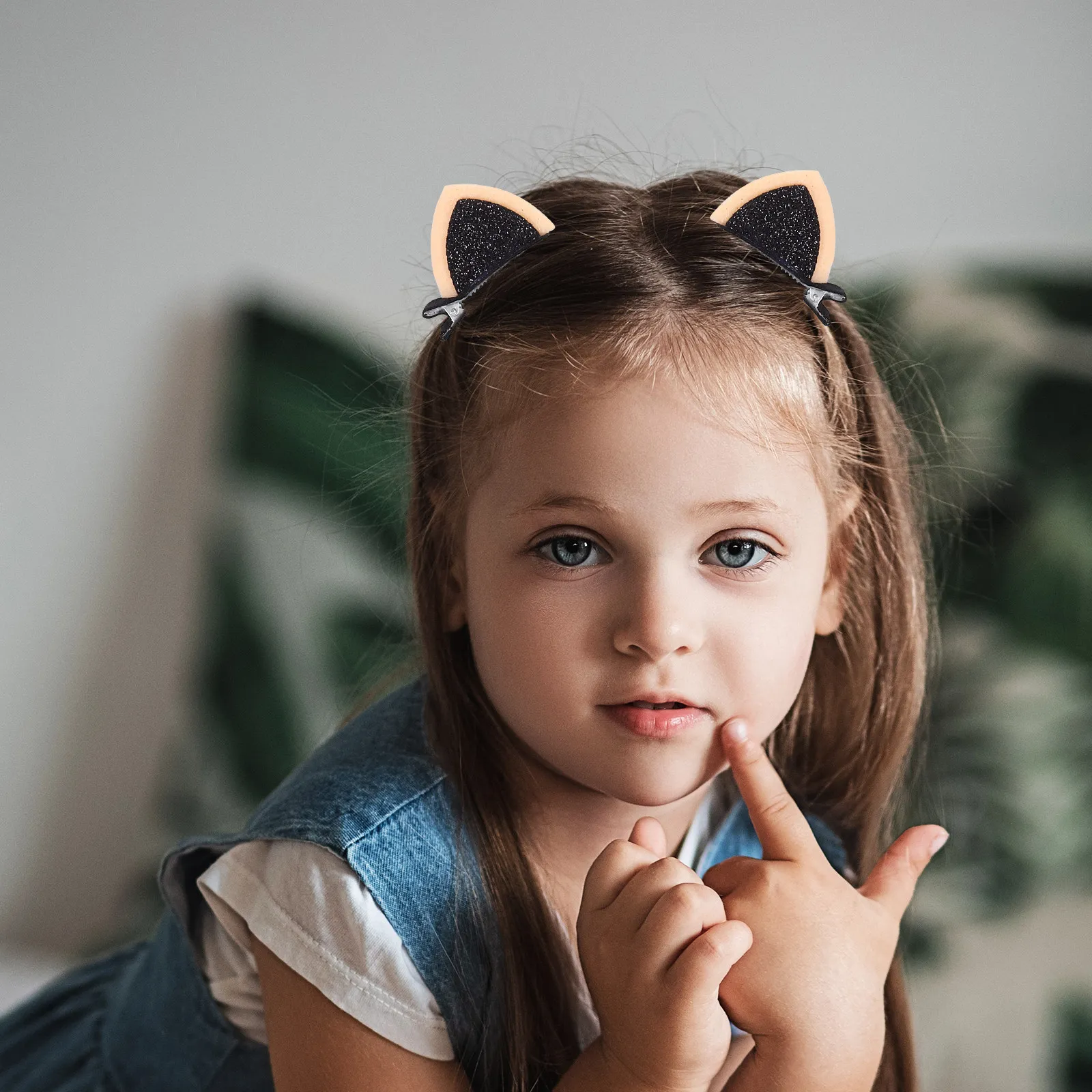 

Набор из 16 заколок для волос в виде кошачьих ушек, изящные металлические заколки для женщин, для дня рождения, свадьбы, выпускного вечера, повседневные аксессуары для волос