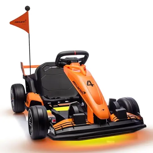 Licensed McLaren 36V 9Ah Electric Go Kart for Big Kids