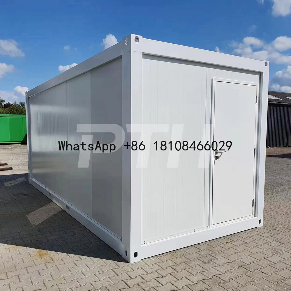 Vendas diretas da fábrica barato fácil instalação casa pré-fabricada do contêiner do local de obras de 20 pés