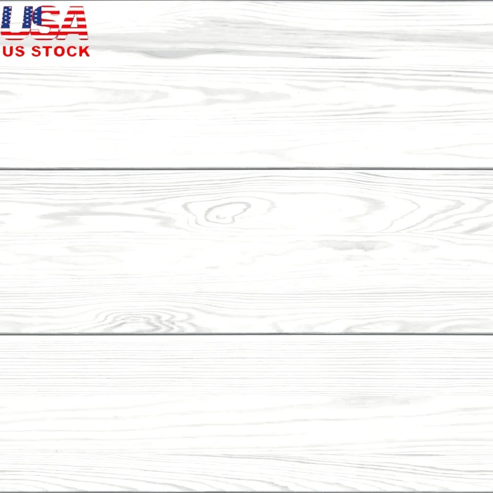 

Серые обои Shiplap Peel and Stick, простая установка, съемный виниловый рулон, настенный декор для мебели, 20,5 x 18 футов