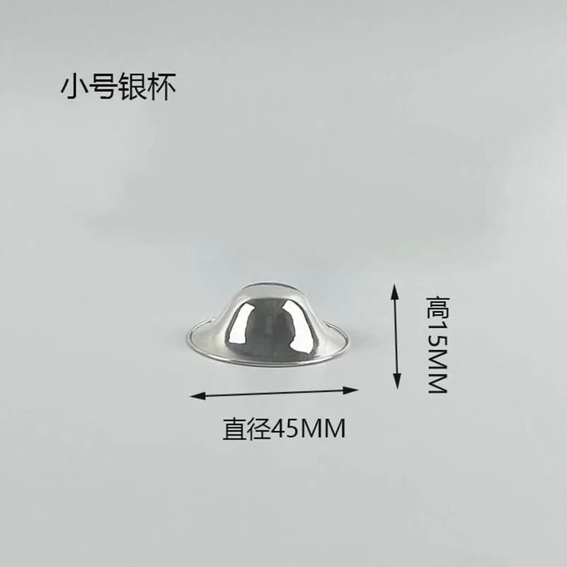 High Quality 999 Silver Nursing Cups Nipple Shields for Newborn Breastfeeding Soothe Baby with Comfortable Design Best Tool