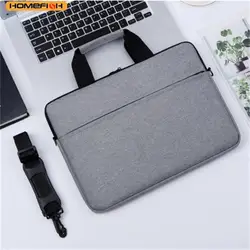 HOMEFISH Ultra Thin Laptop Handbag Sleeve Case Notebook Cover Pouch Shoulder Bag For Lenovo HP Dell Asus Samsung