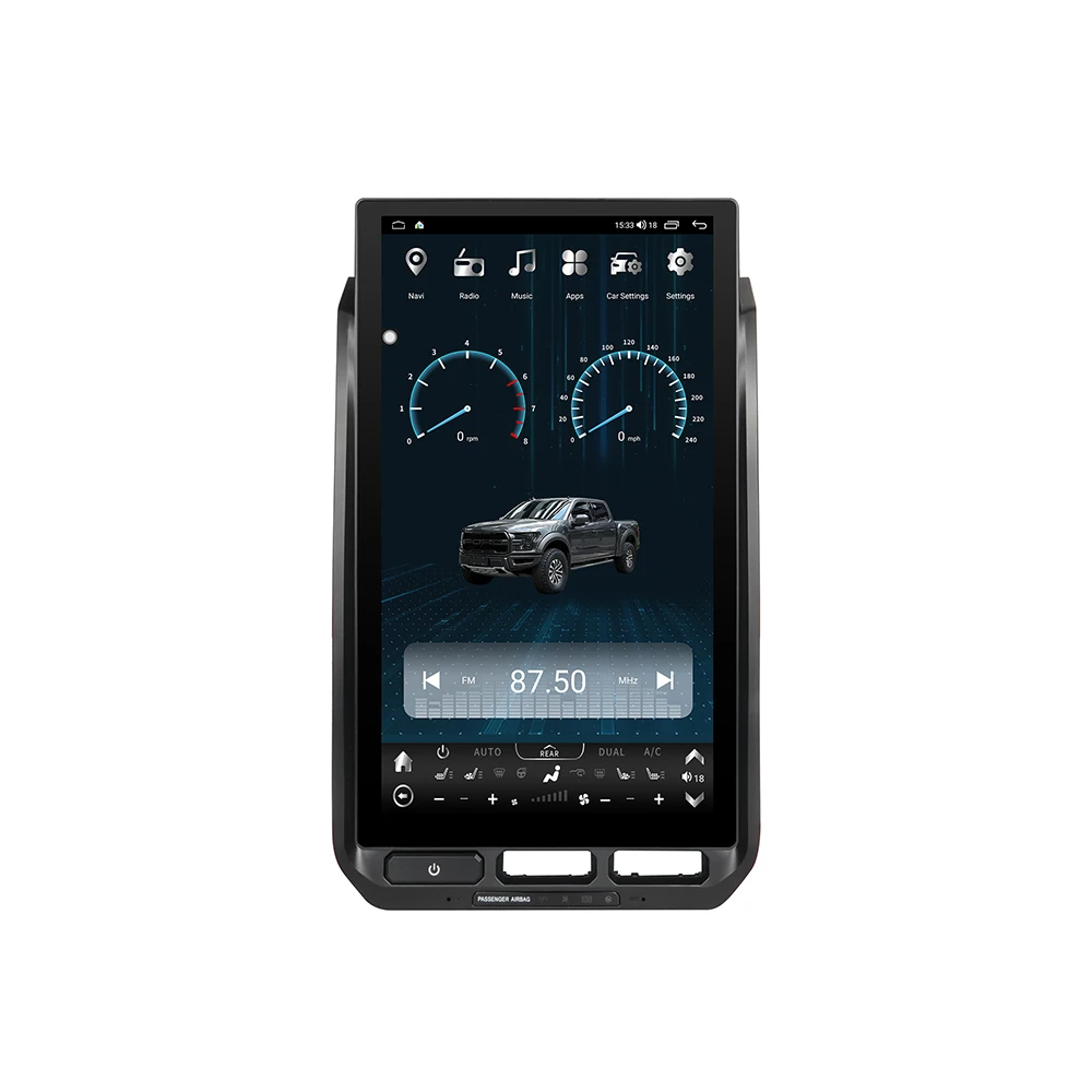 

15.6 Inch QLED Touch Screen Android 13 for Ford F150 2015-2021 Car Radio CarPlay GPS Navigation Multimedia Player Head Unit Auto