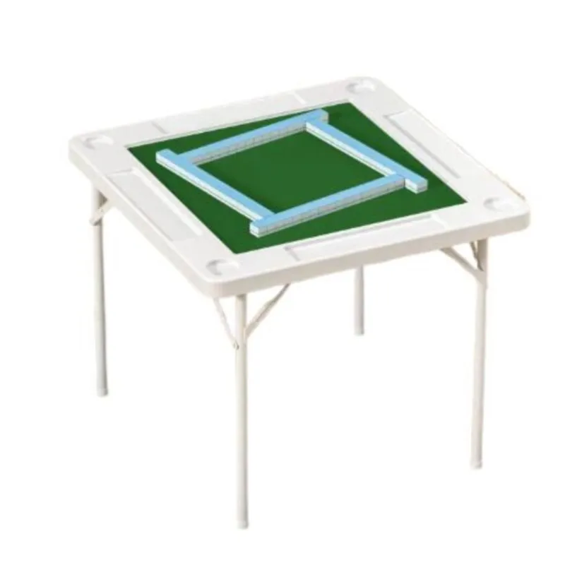 Simple Foldable Hand-kneaded Convenient Household Dining Table Dual-purpose Chess And Card Mahjong Table