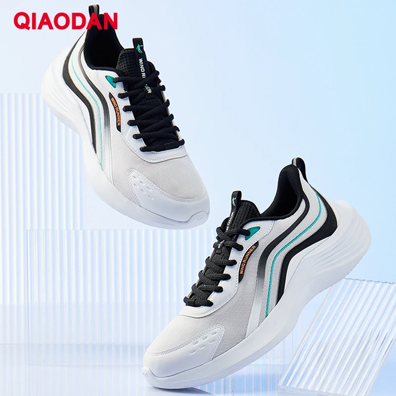 Qiaodan Sneakers Herren Sommer neue Mesh stoß dämpfende bequeme atmungsaktive rutsch feste leichte Laufschuhe xm45210219a