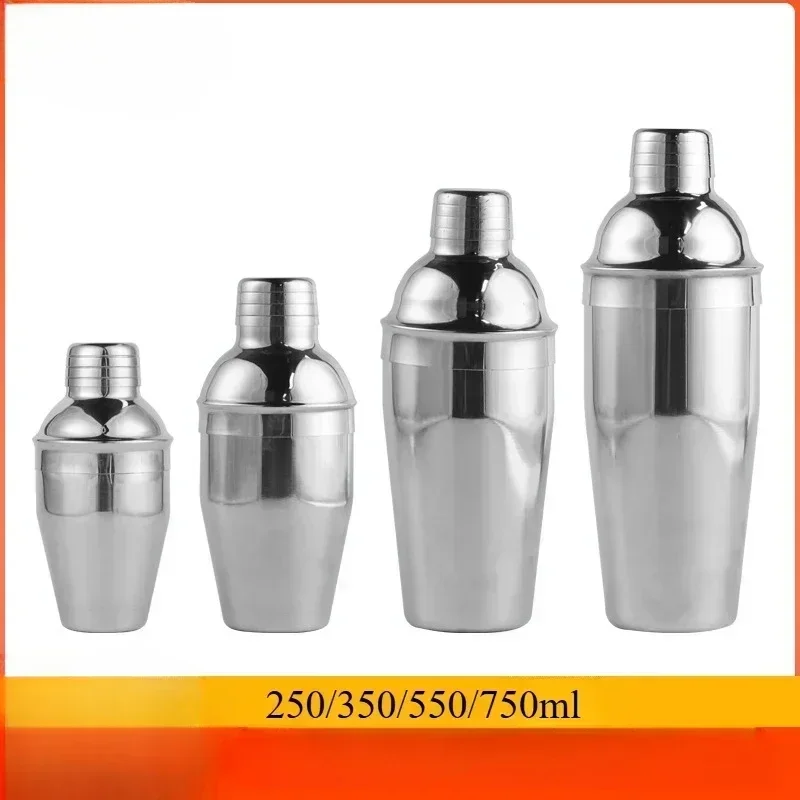 2025 quente 250/350/550/750ml de aço inoxidável cocktail shaker misturador vinho cocktail shaker profissional barware festa barra ferramentas