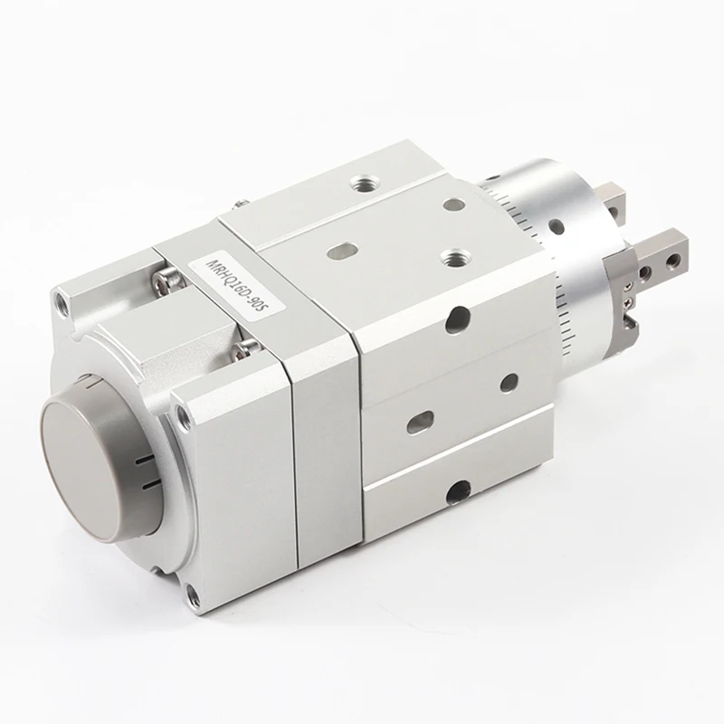 MRHQ10D-90S-N MRHQ16D-90S-N MRHQ20 MRHQ16 MRHQ25 Drehaktuatoren, Luftgreifer, Winkelzylinder, Pneumatikzylinder, Kolbenklaue – Detail 7