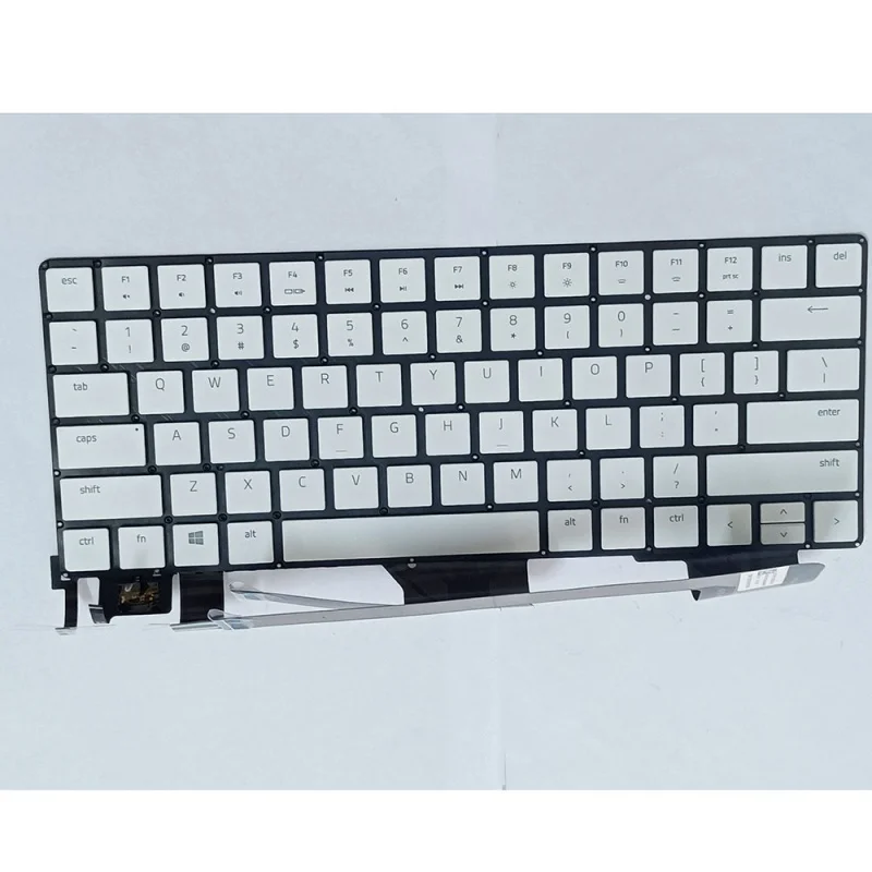 

Keyboard with Backlit For RAZER Blade 15 Advanced 2020 RZ09-0330 US white