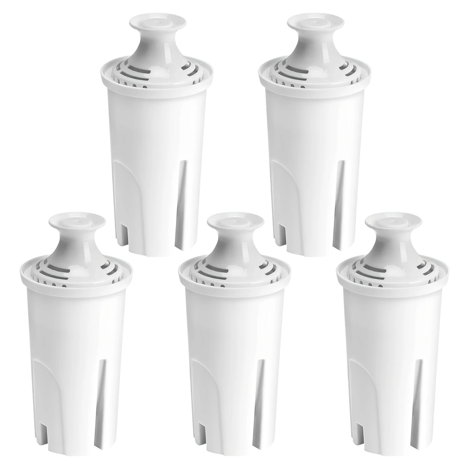 107007 OB03 Water Filter Replacement Compatible with Brita Mavea Pitchers, Reduces Chlorine Lead, 5 Pack