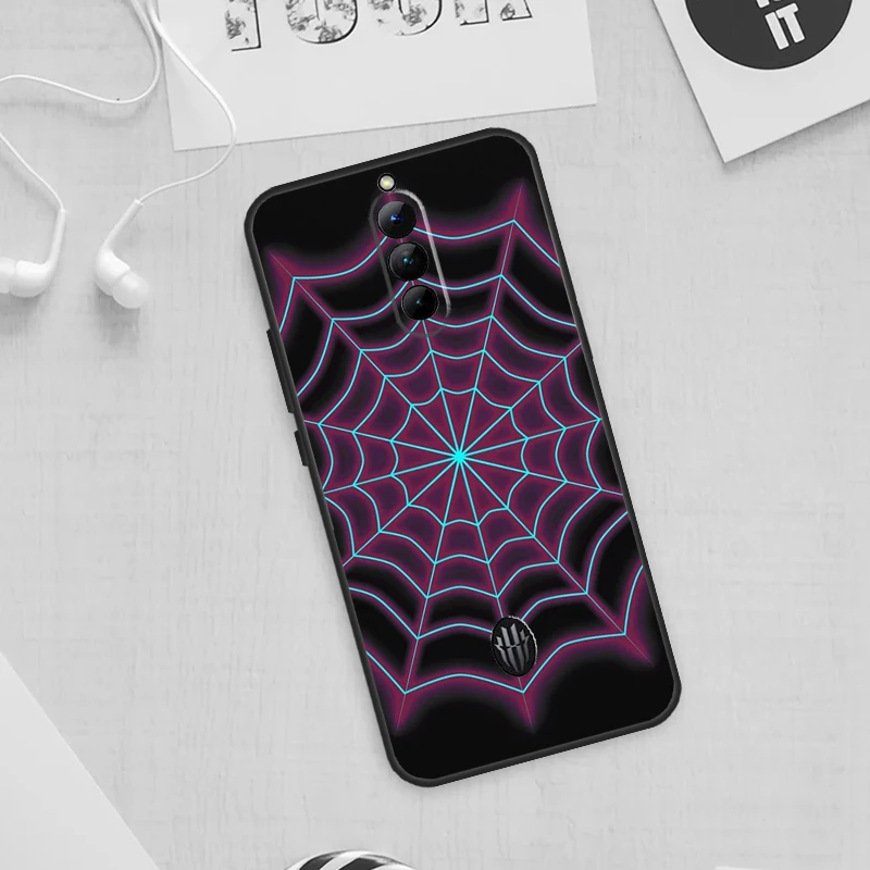 Spider Web Phone Case For ZTE Nubia Red Magic 8 8S 9 Pro Plus RedMagic 6S 7S 6 7 Pro 5S 5G 6R Cover