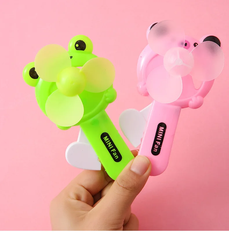 

10/20Pc Mini Cartoon Summer Portable Hand Pressure Fan for Kids Adult Birthday Gifts Party Favors Goodie Bag Toys Pinata Fillers