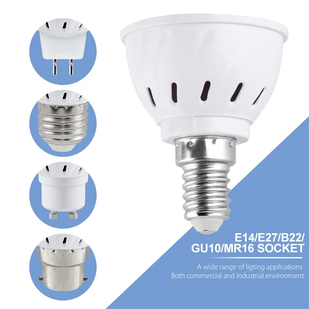 9 واط شاشة ليد بطيف كامل تنمو ضوء E27 نبات داخلي ملء مصباح 220 فولت الدفيئة خيمة بوعاء الشتلات العصارية زراعة الإضاءة #3