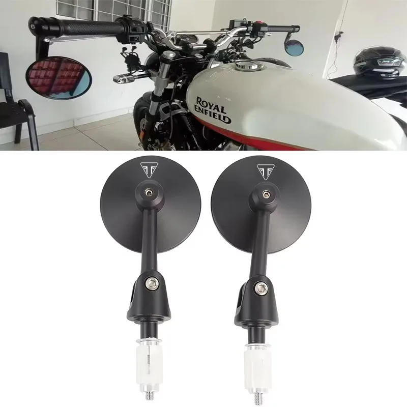 

Ретро-барные зеркала, 360° ° Регулируемые зеркала на руль мотоцикла для Triumph Speed Four 600/Triple R RS/Twin Speedmaster