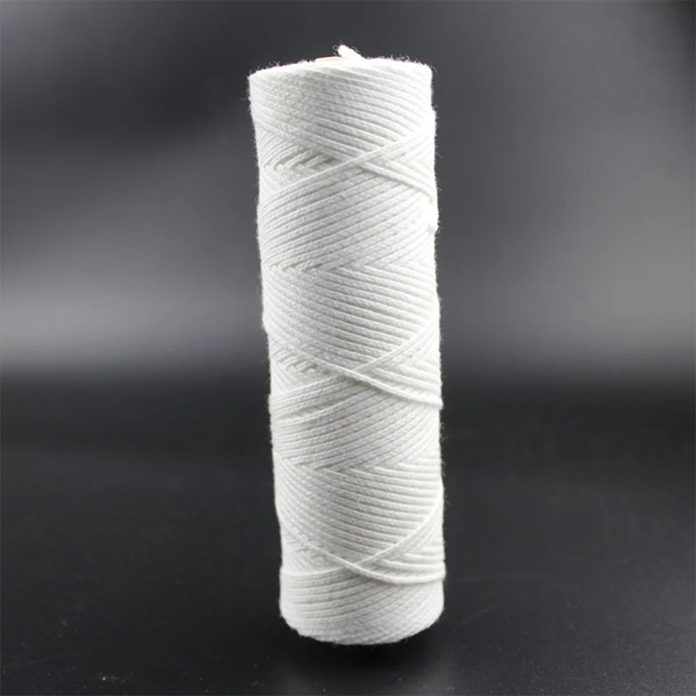 

Cotton Wicks Spool Natural Braided Wick For Diy Making Fit Pillars Tapers Craft Wax Projects