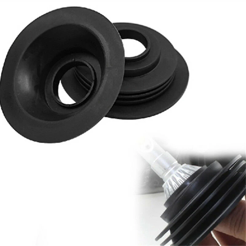 1X Soft Rubber Dust Cover For Car Auto Headlight Universal LED Light Seal Cap