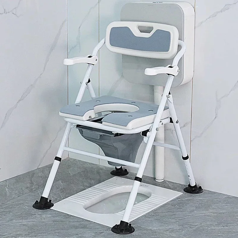 Minder Foldable Bathroom Chair Shower Squatty Potty Toilet Portable Designer Disabled Nordic Taburete Plegable Home Furniture