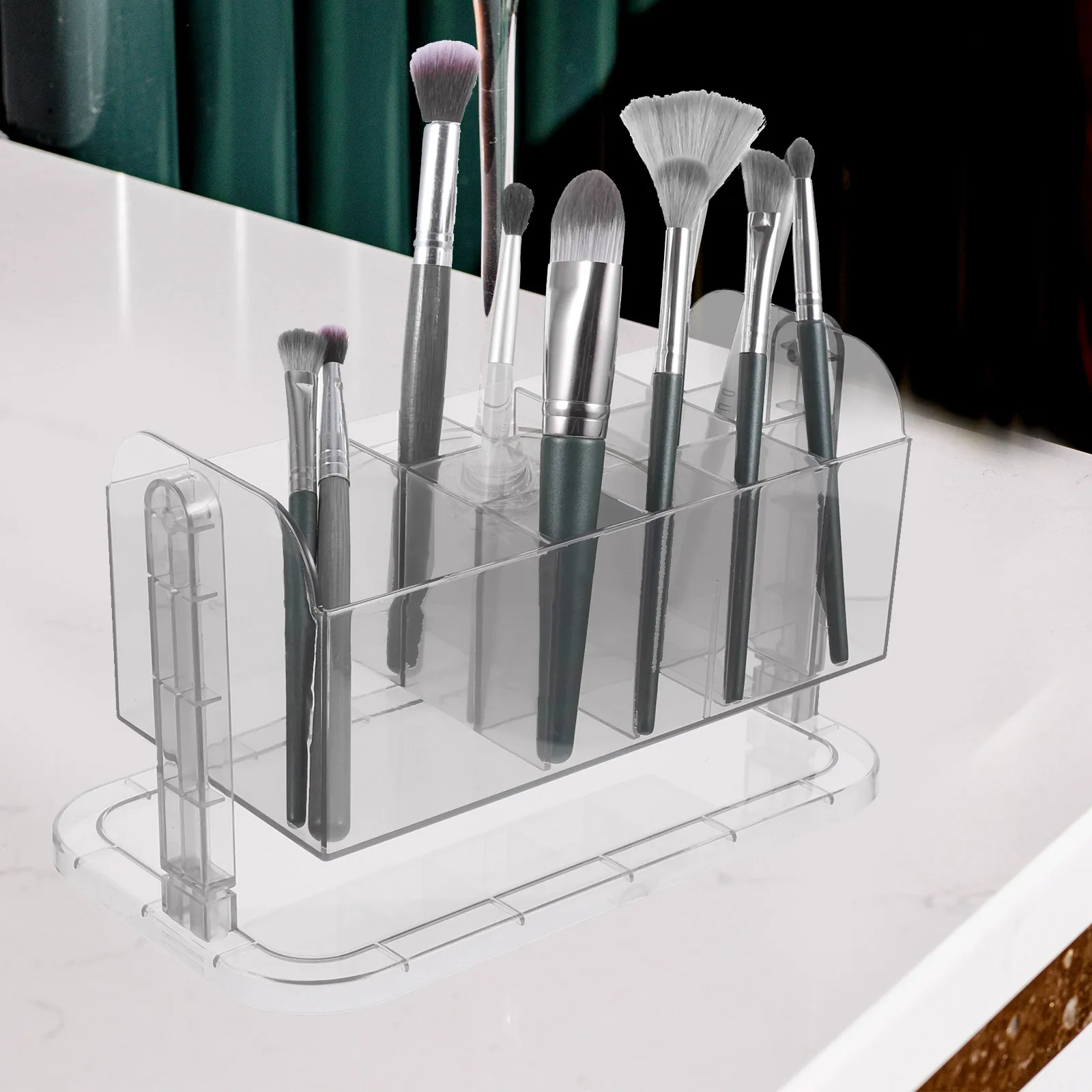 

Storage Box Makeup Organizer Lipstick Boxes Vanity Countertop Skincare Desk Gadget Holder Pet Friendly Modern Decor