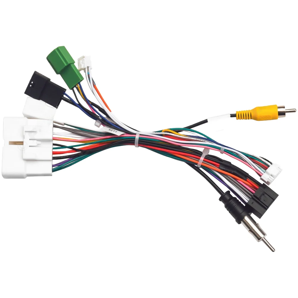 Easy Integration 16 Pin Power Wiring Harness Canbus Box For 2021 2024 For Isuzu D Max Car Audio Navigation Cable No Wire Cutting