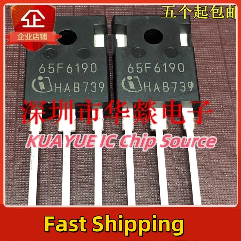 10PCS-30PCS/  65F6190 IPW65R190CFD   TO-247 650V  57.2A   Fast Shipping Quality Guarantee