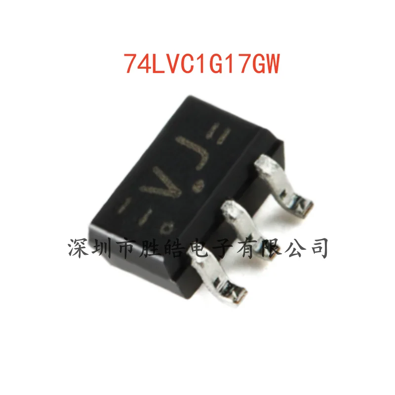 (20PCS)  NEW   74LVC1G17GW , 125   LVC1G17   Single Schmitt Trigger Buffer    SOT-353   74LVC1G17GW    Integrated Circuit