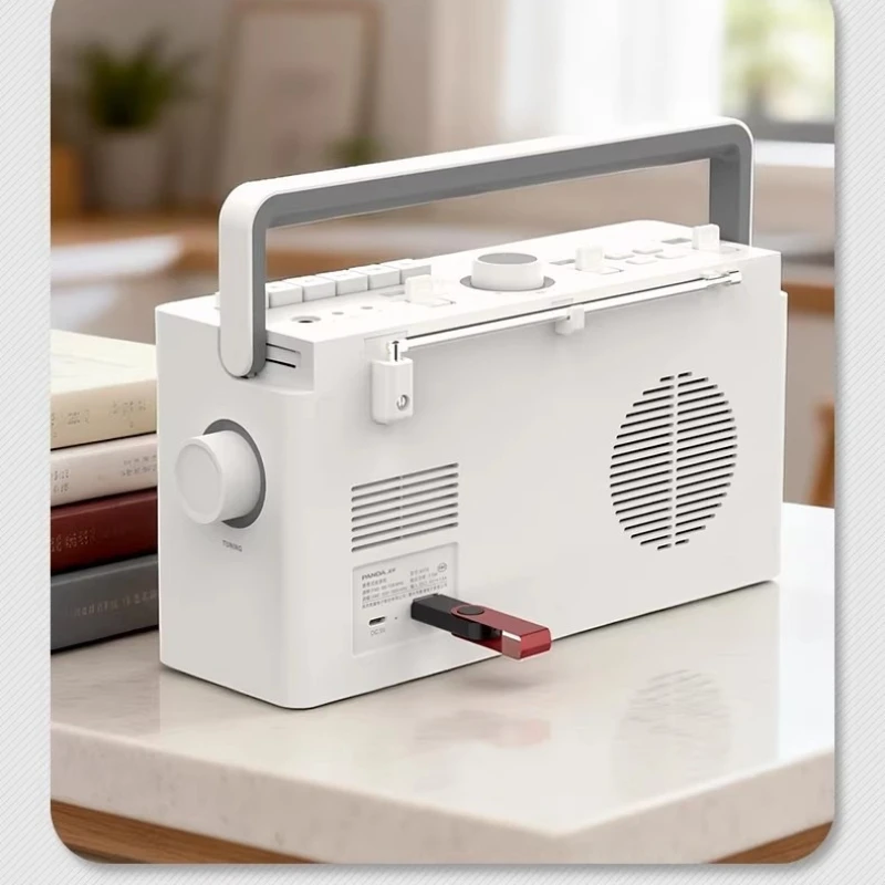 New Panda 6519 Retro Bluetooth Audio Bluetooth 5.1 Cassette