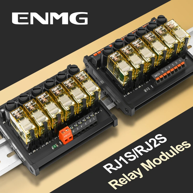 ENMG PNP/NPN Relay Module 5A/10A 250VAC/30VDC | Izumi 24V 8-Channel PLC Control Board 16-Channel Output Amplifier