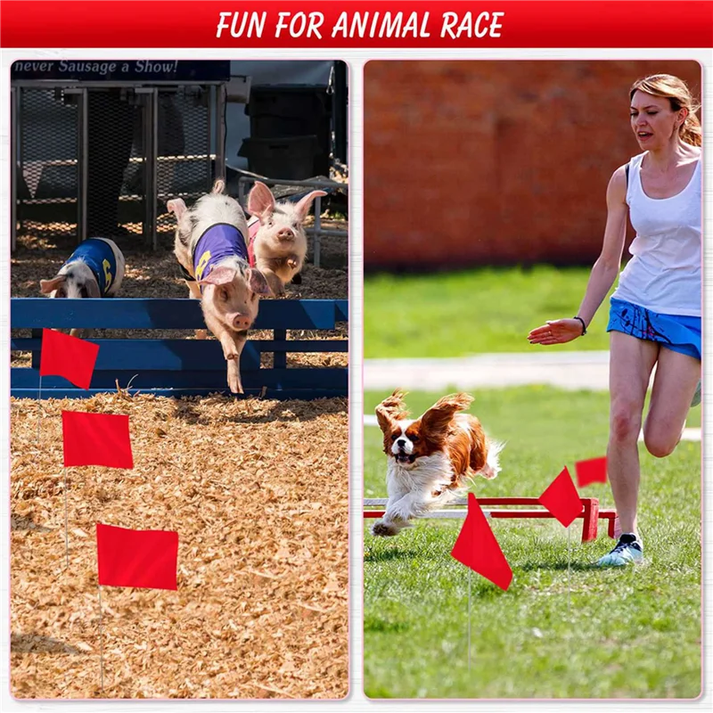 

ABPR-200Pack Маркировочные флажки, красные флажки для двора 15X4x5 дюймов, маркеры для маркеров, маркеры для газонов, флаги для орошения, пейзажные флаги