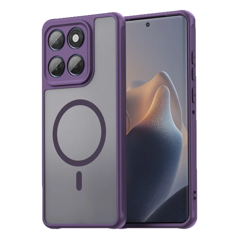 حافظة هاتف مغناطيسية قوية لهاتف موتورولا موتو إيدج 60 فيوجن 60s برو G100 G86 G56 G06 Power G Play 2026 غطاء حماية غير لامع