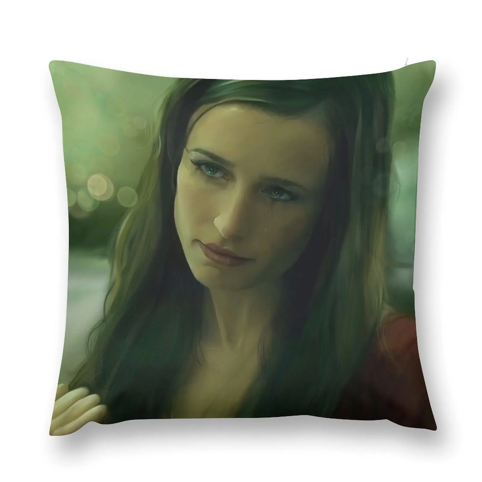 Amanda Young Throw Pillow christmas decorations 2025 Christmas Covers pillow