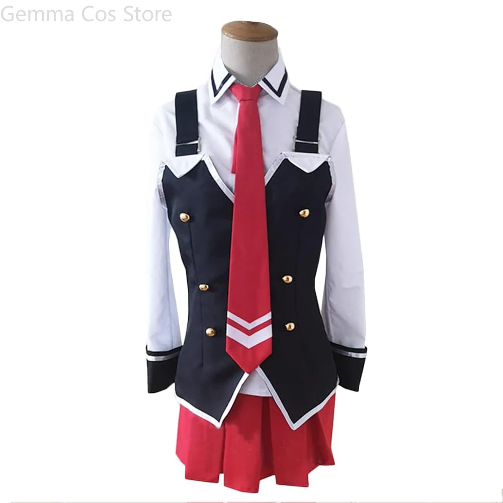 

Imari Kurumi Anime JK Girls Uniform School Cosplay Costume Women Halloween Set Costume-Made