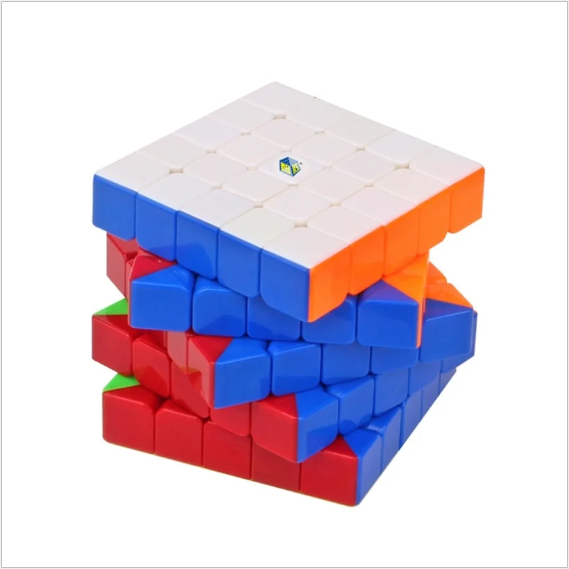 

Yuxin Cloud 5x5 Magic Cube 5X5x5 Magic Speed Cube Stickerless Professional Cube Toys for children Little Magic Pyramid