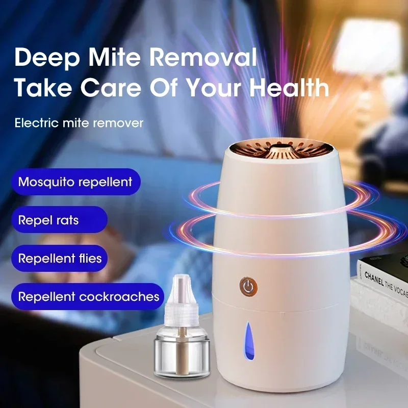 

Smart Timer Silent Electronic Mosquito Repellent Trap Safe for Baby Family Insect Control Device Home Outdoor Use