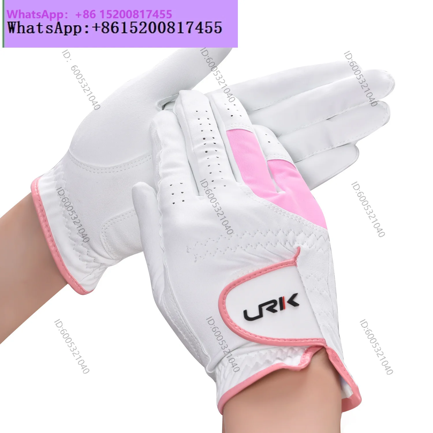 1PCS   High quality   One-Pack Golf Gloves Non-Slip Breathable Microfiber Cloth Ladies