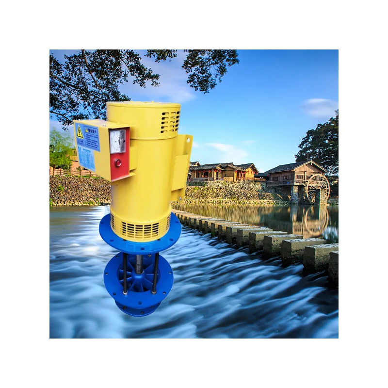 10kw Low Head All Copper Wire Full Power Excitation Automatic Voltage Stabilization Axial Flow Hydro Generator