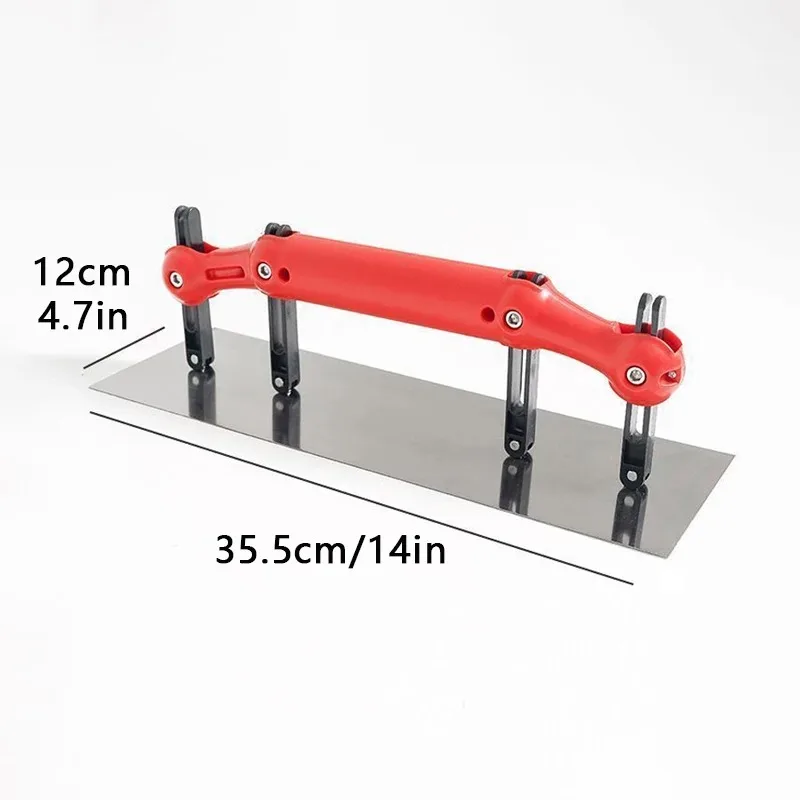 Versatile Putty Knife - Adjustable Arc Design for Painters Multi-Functional Home Improvement Tool Universal Scraper