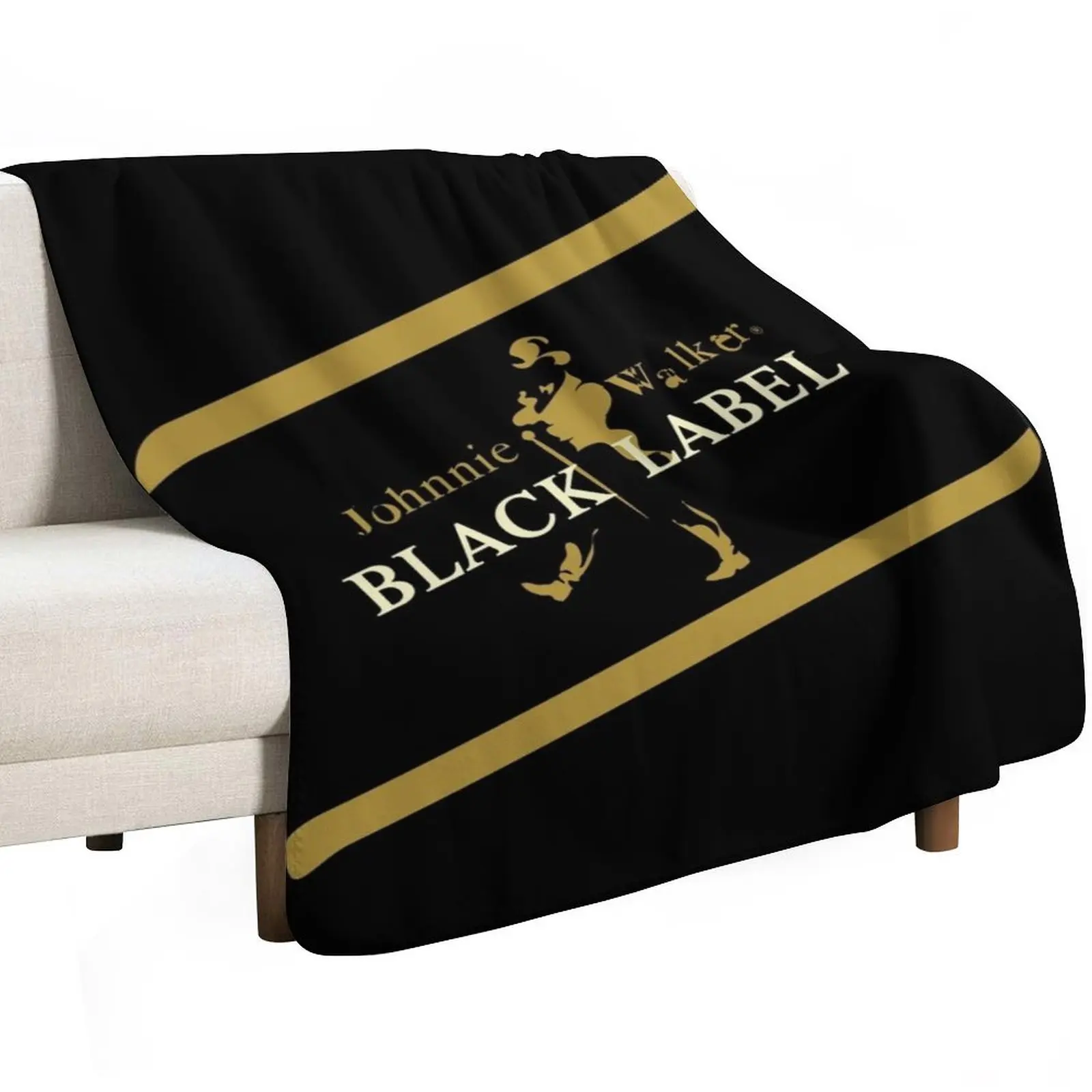 Johnnie Walker Throw Blanket Bed linens christmas gifts Stuffeds Sofa Cute funny gift Blankets