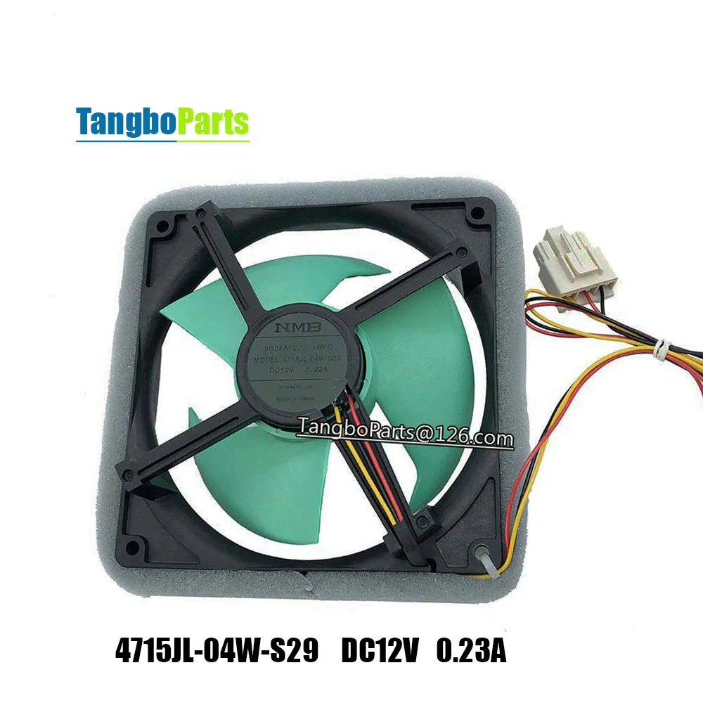 

Fridge Spare Parts Refrigeration Freezer 4715JL-04W-S29 DC12V 0.23A Fan For Panasonic Midea Refrigerator