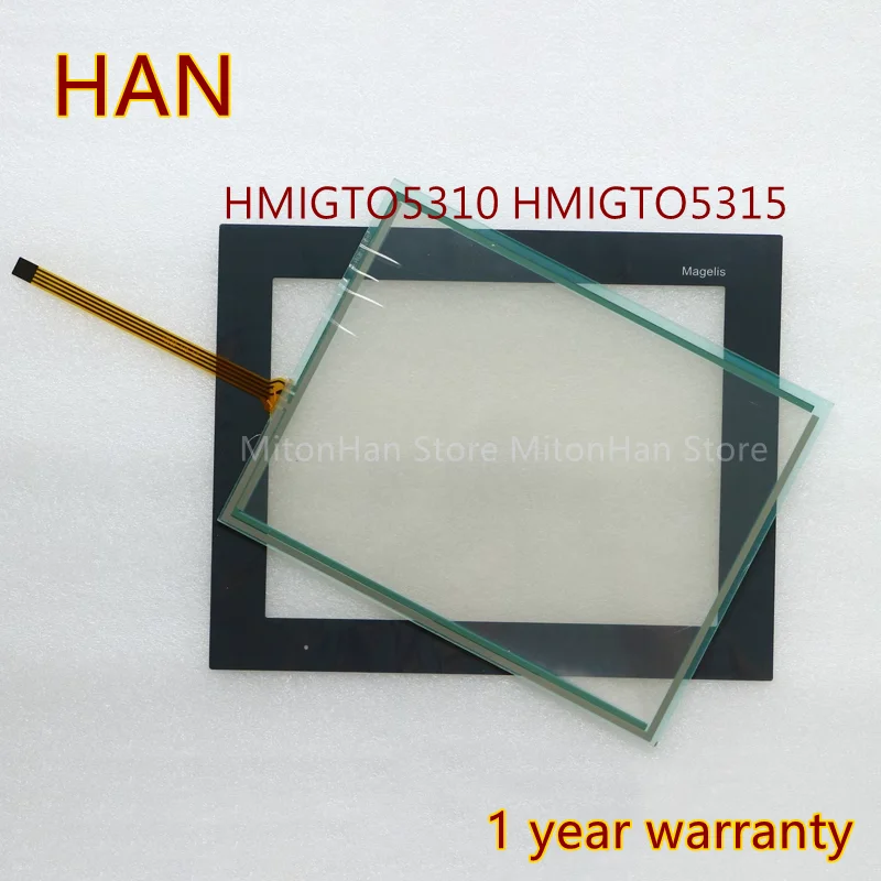 

HMIGTO5310 HMIGTO5315 Touch Panel Screen Glass Digitizer Protective Film Overlay