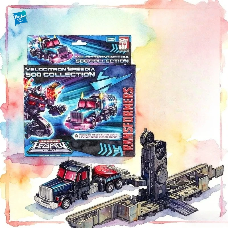 

В НАЛИЧИИ: Трансформируемая игрушка Hasbro Legacy Velocitron Speedia 500 Collection RID 2000 Universe Scourge Leader Class Action Figure