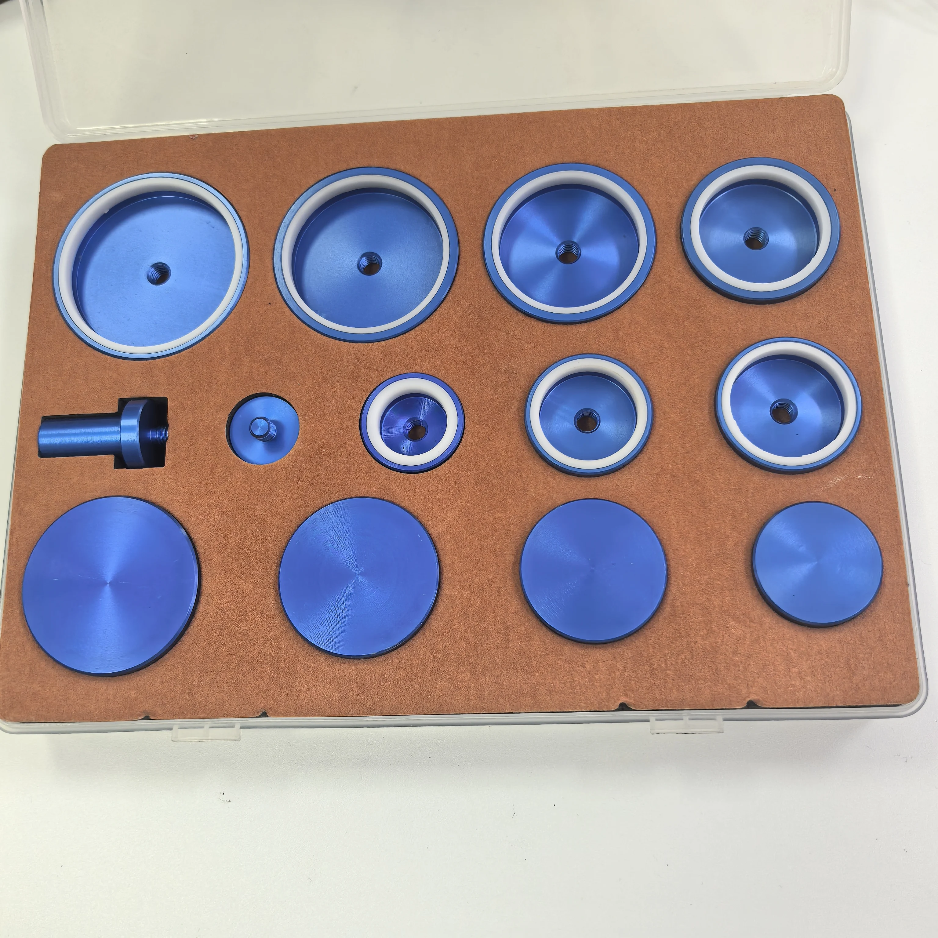 

Профессиональный инструмент для часов размеров 9/13 с резиновой крышкой, металлическая алюминиевая форма для установки высококачественной стеклянной формы для часов