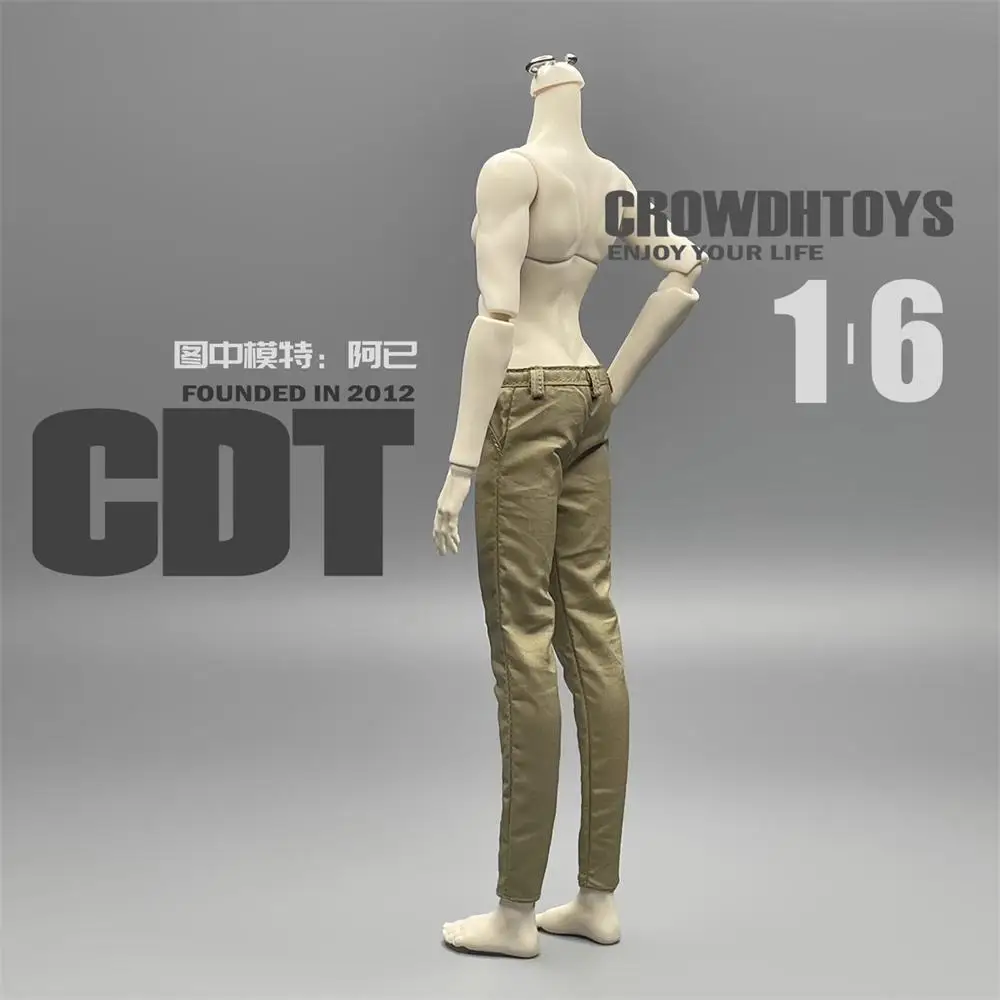 Nuovo Arrivo 1/6th Moda Moderna Pantaloni Slim Pantaloni Multi Opzione Colore Nessun Corpo Nessuna Bambola Per 12 "Spalla Stretta Sottile Corpo Figura