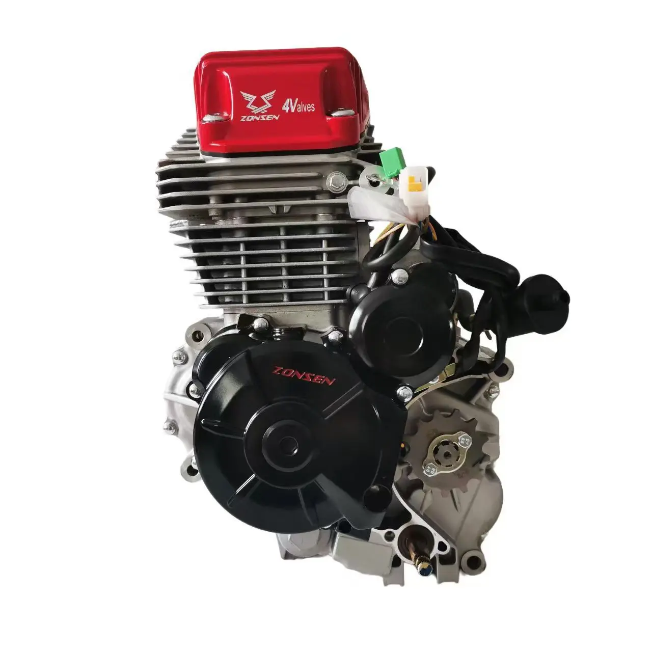

Custom 4-Valve, 6-Speed Engine with Balance Shaft & Air-Cooling for Zongshen CB300RL Dirt Bike