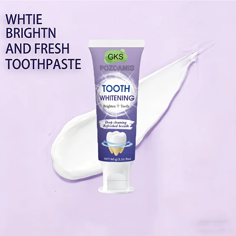 

Отбеливающая зубная паста GKS в тюбиках по 60 г. Отбеливает зубы, бережно ухаживает за деснами.