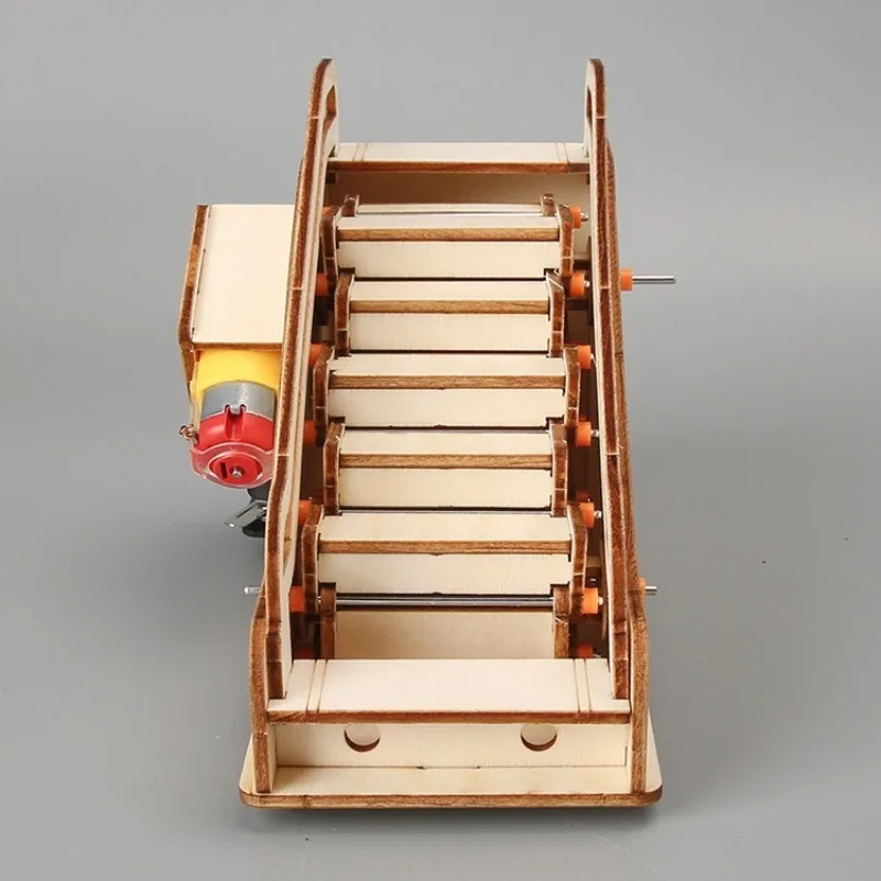 Wissenschaftliche und Bildungs-Experimentiermodelle für Kinder, DIY-Rolltreppen-Bauspielzeug für Kinder, DIY-Geschenke für Kinder – Detail 5