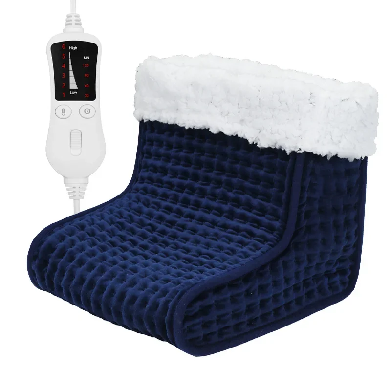 

Washable household electric foot warmers and hand warmers, reusable, with overheating protection